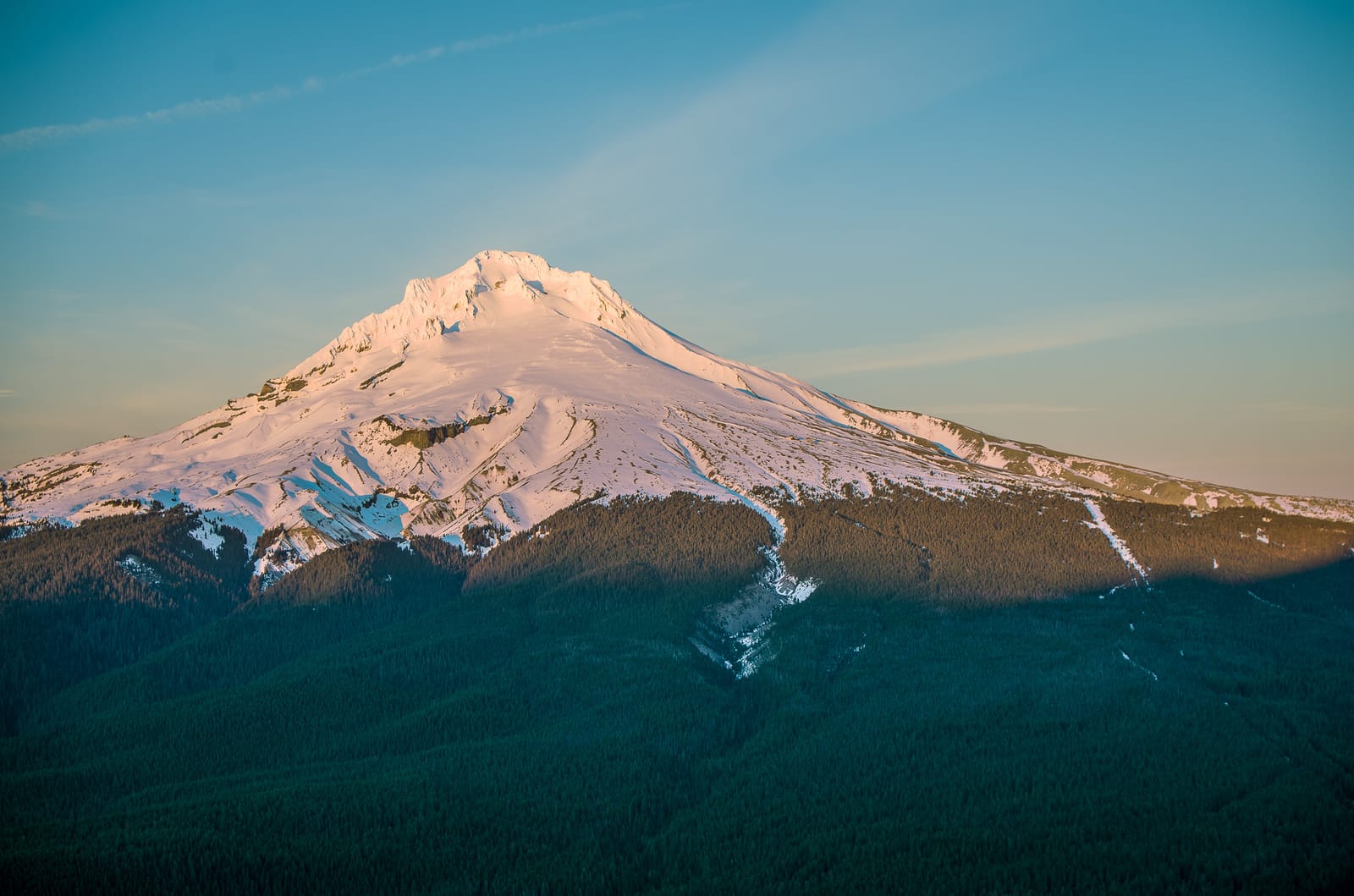 Sunset at Mount Hood