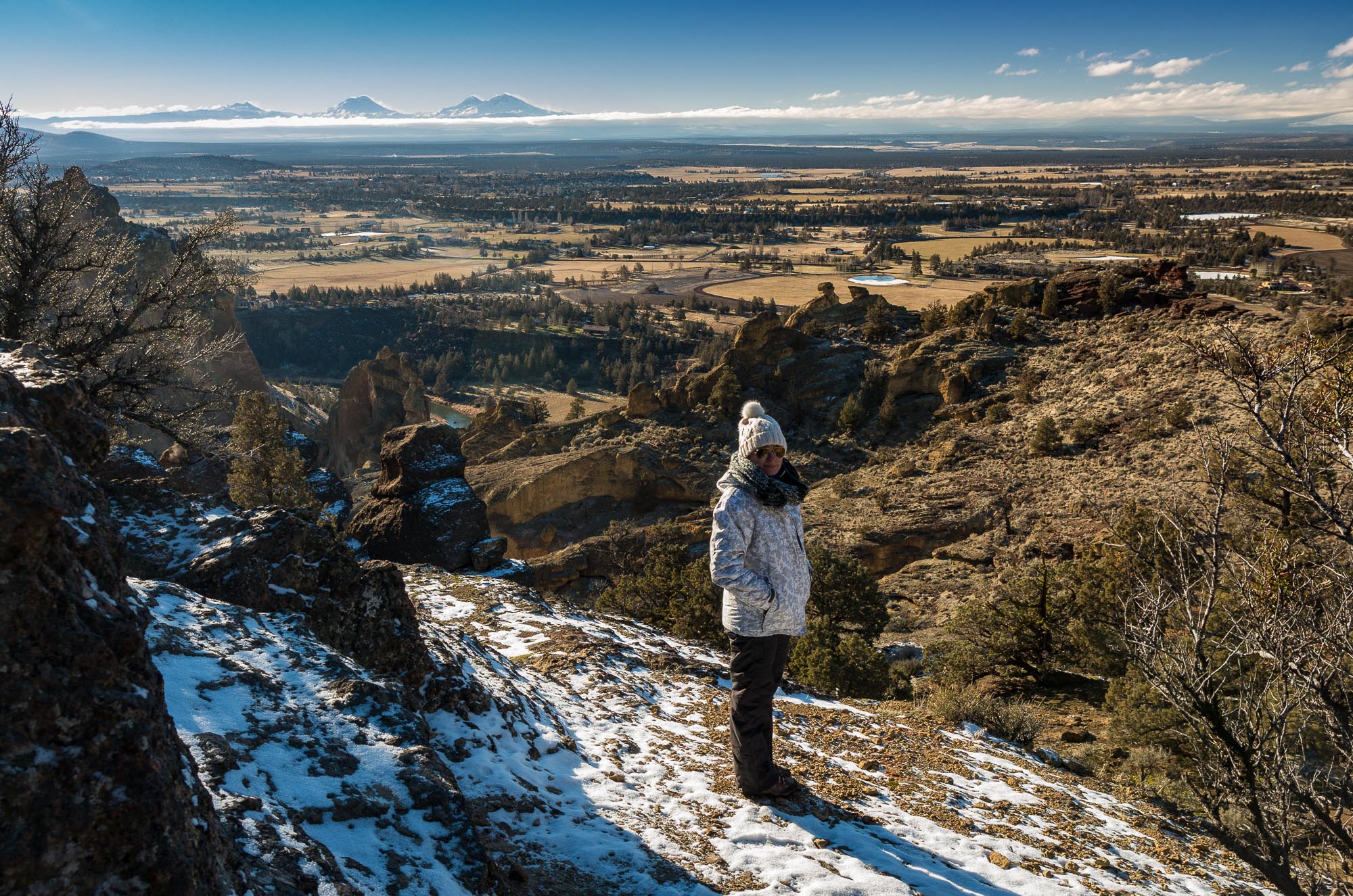 New Year's Eve hike at Smith Rock