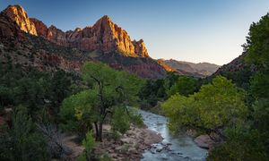 Road trip #3.5: Zion Canyon sunset