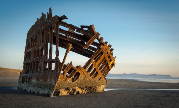 Buried in time (Peter Iredale wreck)